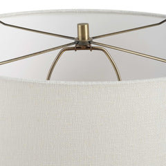 Rya Brown Ceramic Table Lamp - Ornate Home
