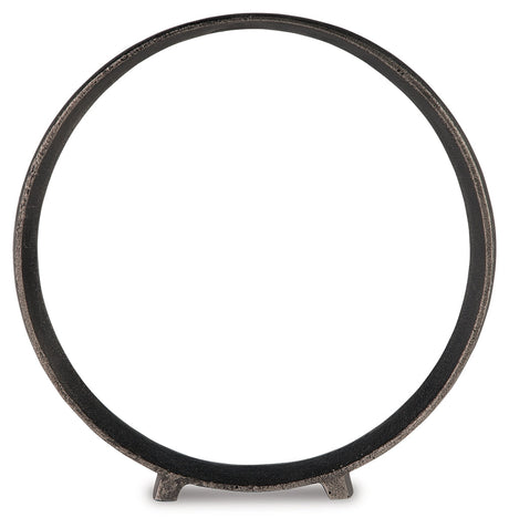 Ryandale Antique Black Sculpture (Set of 2) (14.5"H) - Ornate Home