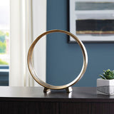 Ryandale Brass Sculpture (11.5"H) (Online Special Price) - Ornate Home