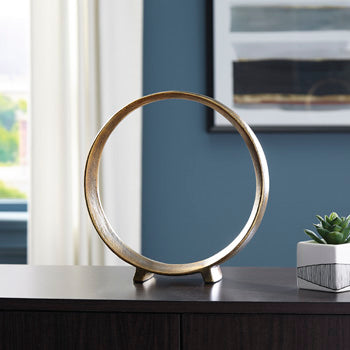 Ryandale Brass Sculpture (11.5"H) (Online Special Price) - Ornate Home