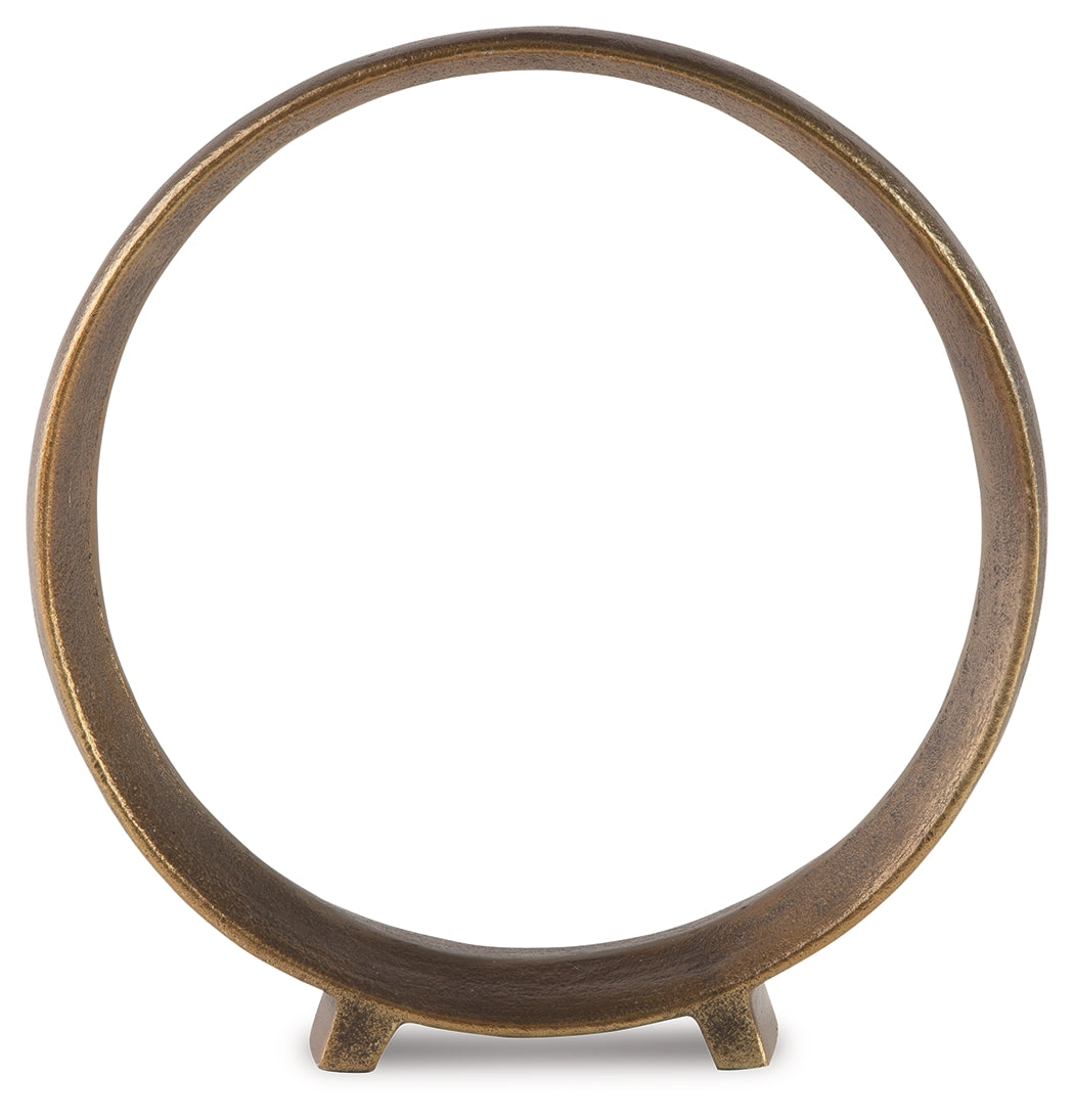 Ryandale Brass Sculpture (11.5"H) (Online Special Price) - Ornate Home