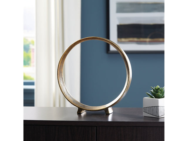 Ryandale Brass Sculpture (11.5"H) - Ornate Home