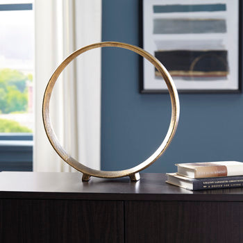 Ryandale Brass Sculpture (13.5"H) (Online Special Price) - Ornate Home