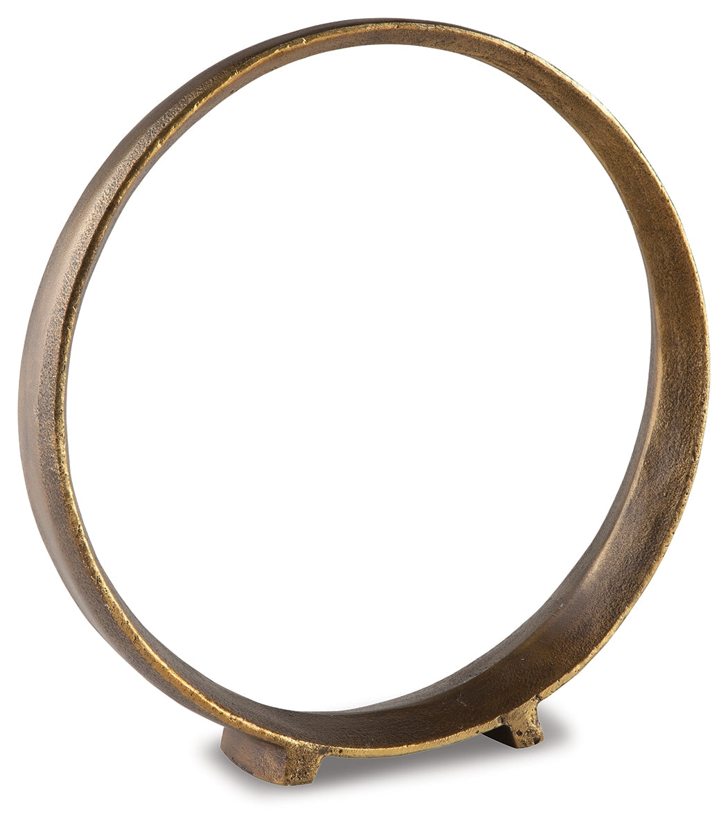 Ryandale Brass Sculpture (13.5"H) - Ornate Home