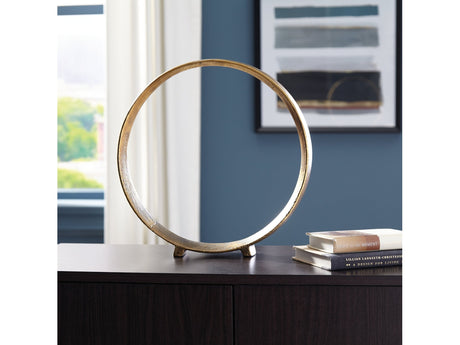 Ryandale Brass Sculpture (13.5"H) - Ornate Home