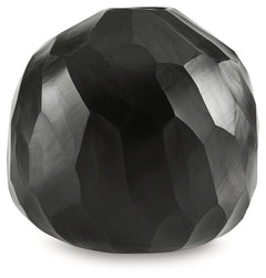Ryanford Black Vase (Globe) - Ornate Home