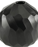Ryanford Black Vase (Globe) - Ornate Home
