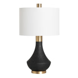 Ryder Black/Gold Table Lamp - Ornate Home
