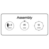 Ryder Weathered Taupe Wood Twin Over Twin Bunk Bed with Mattress - Ornate Home