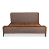 Rye Warm Brown King Bed - Ornate Home
