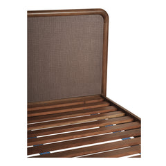 Rye Warm Brown King Bed - Ornate Home