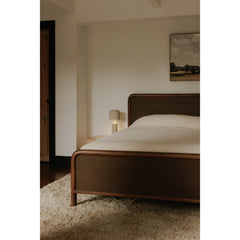 Rye Warm Brown King Bed - Ornate Home
