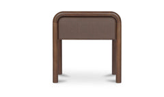 Rye Warm Brown Nightstand - Ornate Home