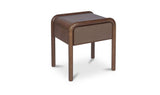 Rye Warm Brown Nightstand - Ornate Home