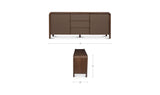 Rye Warm Brown Sideboard - Ornate Home