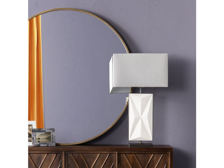 Rylan White Table Lamp (Set of 2) - Ornate Home