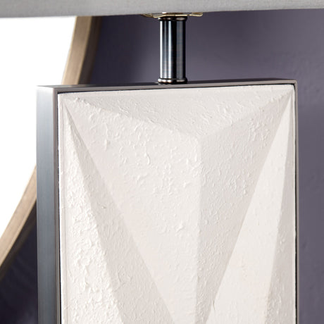 Rylan White Table Lamp (Set of 2) - Ornate Home