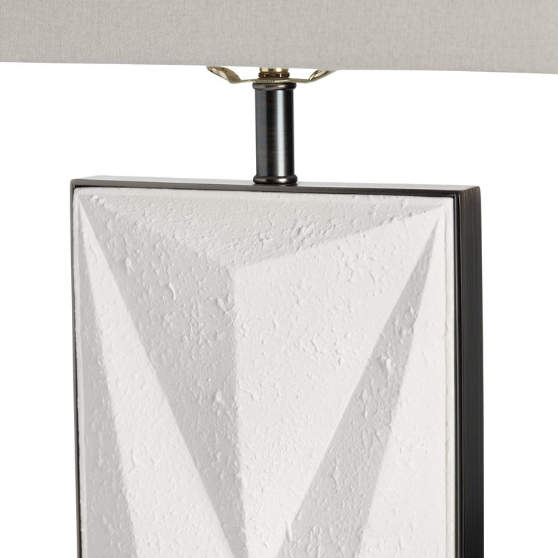 Rylan White Table Lamp (Set of 2) - Ornate Home