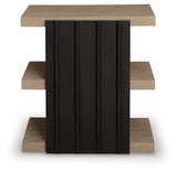 Rylandyn Black/Light Brown End Table (Online Special Price) - Ornate Home