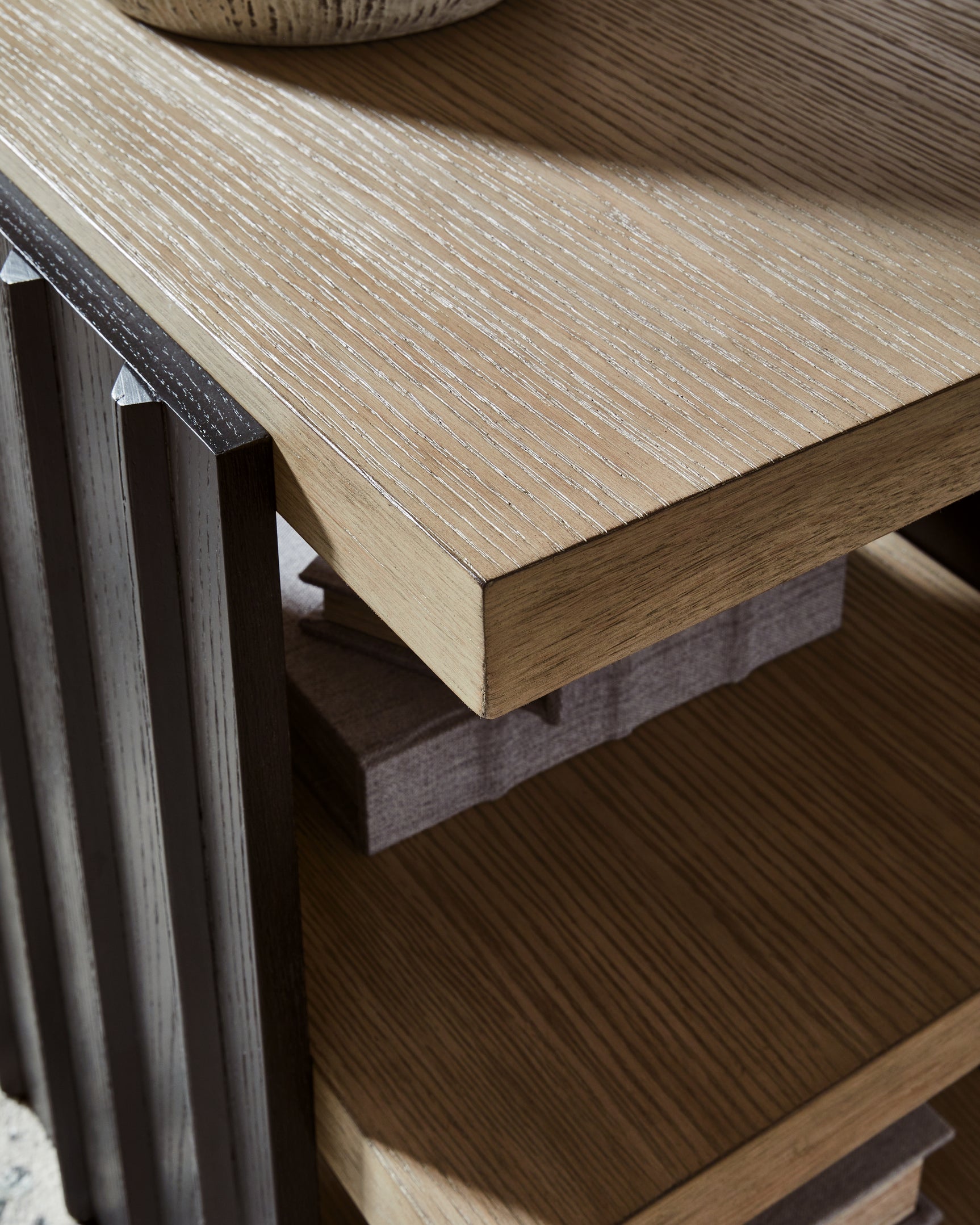 Rylandyn Black/Light Brown End Table - Ornate Home