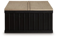 Rylandyn Black/Light Brown Lift-Top Coffee Table - Ornate Home