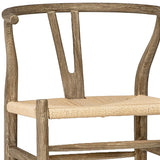 Rylee Gray Wash/Light Natural Dining Chair - Ornate Home