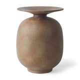Rylee Medium Brown Ceramic Vase - Ornate Home