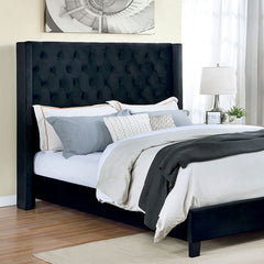 Ryleigh Black Cal.King Bed - Ornate Home