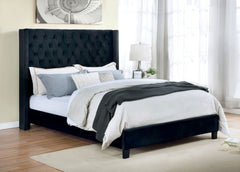 Ryleigh Black Cal.King Bed - Ornate Home
