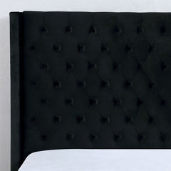 Ryleigh Black Cal.King Bed - Ornate Home