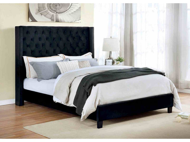 Ryleigh Black E.King Bed - Ornate Home