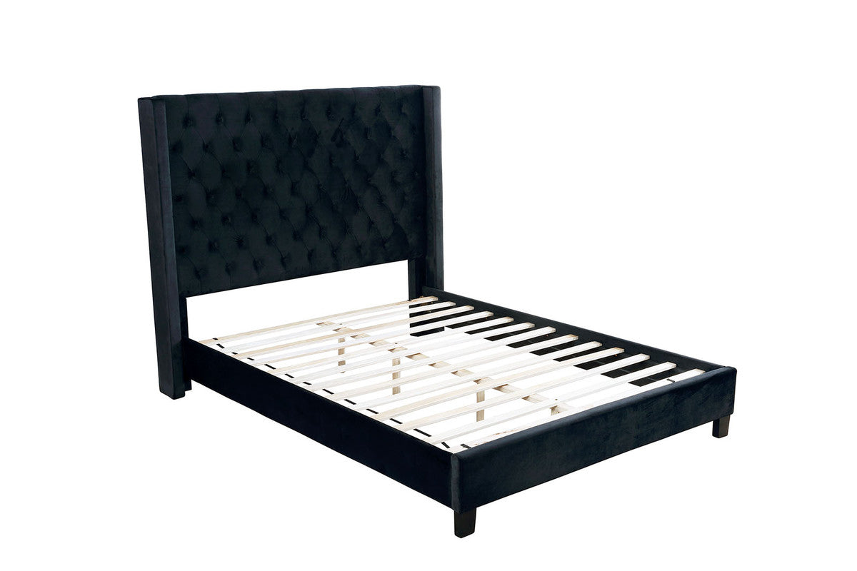 Ryleigh Black E.King Bed - Ornate Home