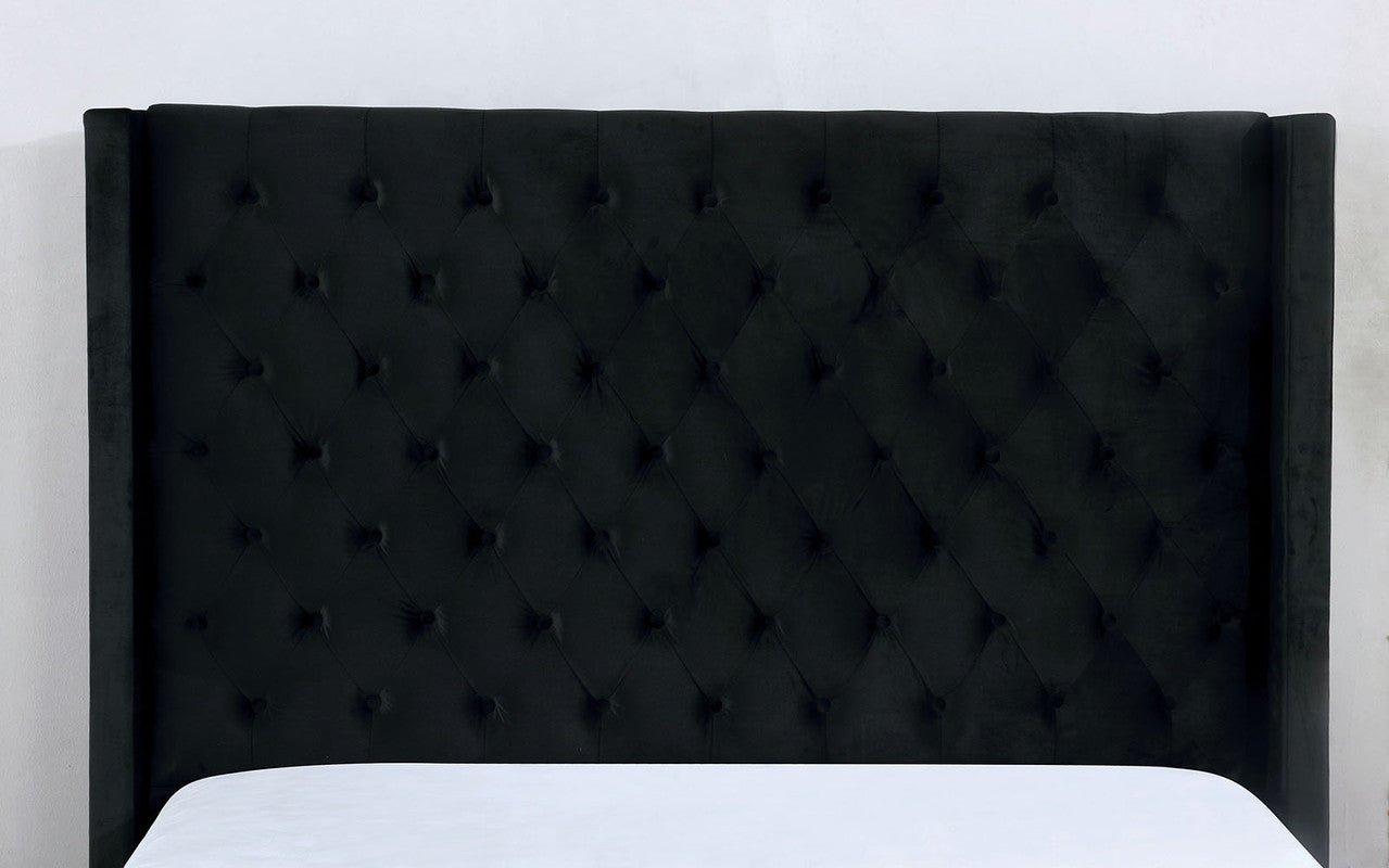 Ryleigh Black Queen Bed - Ornate Home