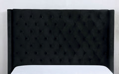 Ryleigh Black Queen Bed - Ornate Home