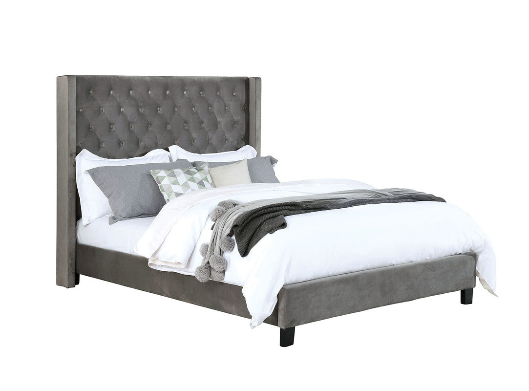 Ryleigh Gray Queen Bed - Ornate Home