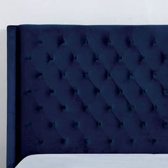 Ryleigh Navy Cal.King Bed - Ornate Home