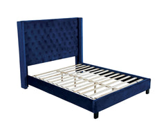 Ryleigh Navy Queen Bed - Ornate Home