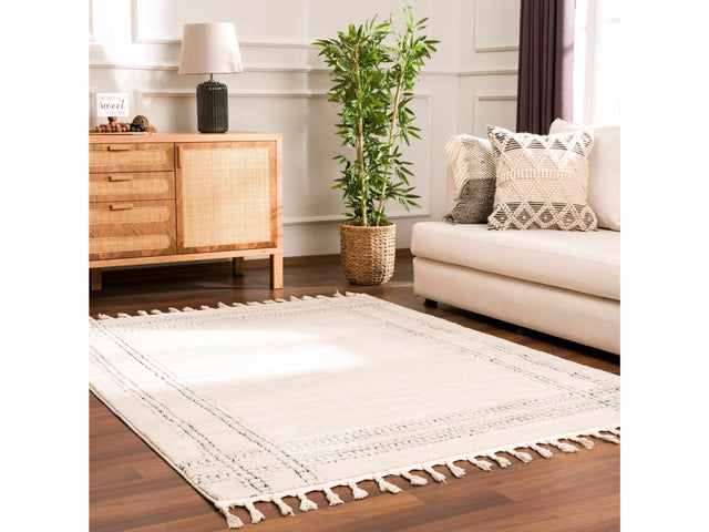 Ryuu Black & White Area Rug - Ornate Home