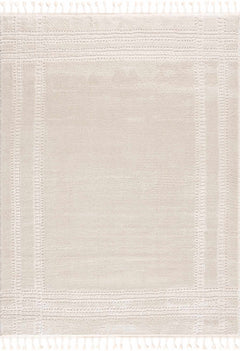 Ryuu Ivory Carved Area Rug - Ornate Home