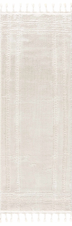 Ryuu Ivory Carved Area Rug - Ornate Home