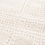 Ryuu Ivory Carved Area Rug - Ornate Home
