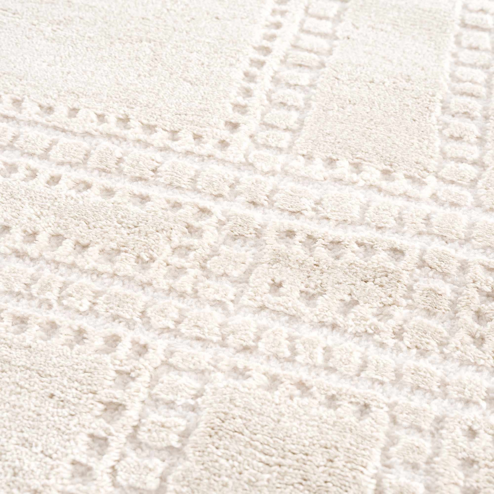 Ryuu Ivory Carved Area Rug - Ornate Home