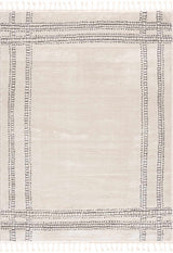 Ryuu Ivory & Gray Area Rug - Promo - Ornate Home