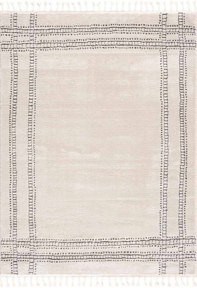 Ryuu Ivory & Gray Area Rug - Promo - Ornate Home