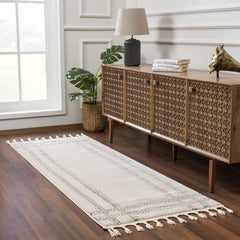 Ryuu Ivory & Gray Area Rug - Promo - Ornate Home