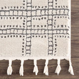 Ryuu Ivory & Gray Area Rug - Promo - Ornate Home