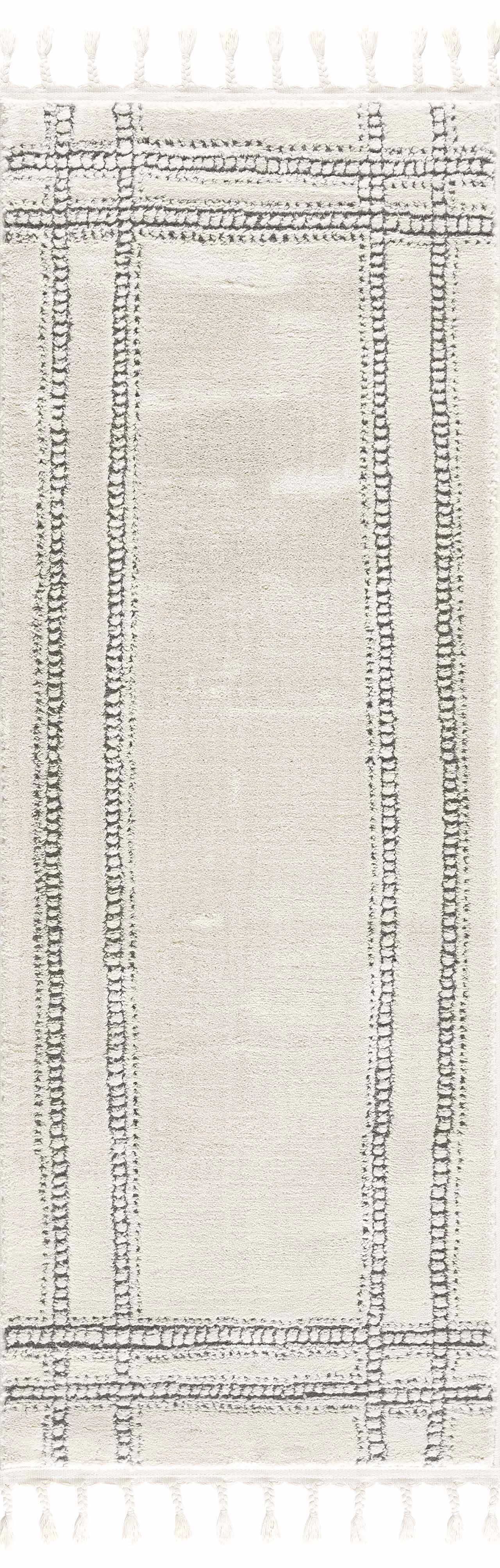 Ryuu Ivory & Gray Area Rug - Promo - Ornate Home