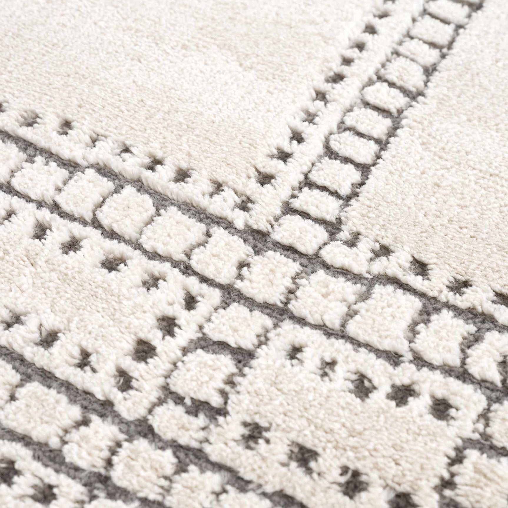Ryuu Ivory & Gray Area Rug - Promo - Ornate Home