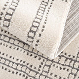 Ryuu Ivory & Gray Area Rug - Promo - Ornate Home