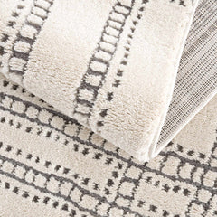 Ryuu Ivory & Gray Area Rug - Promo - Ornate Home